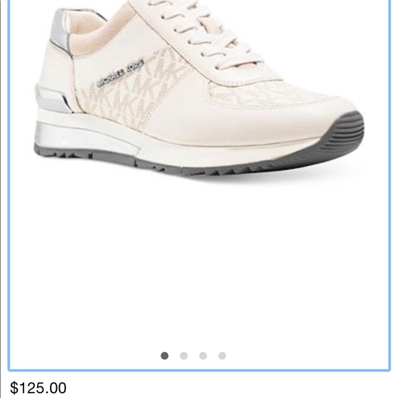 michael kors allie wrap trainer sneakers